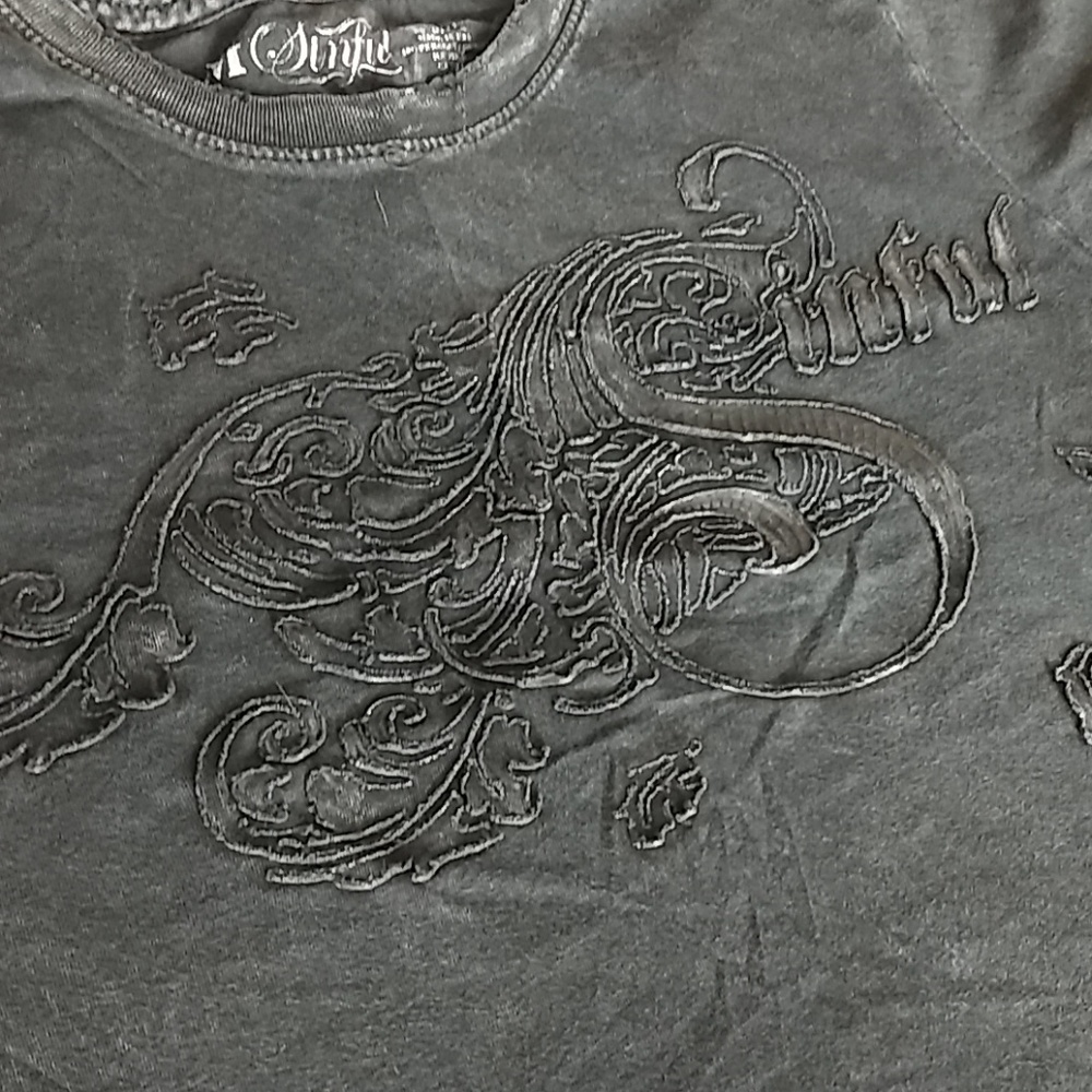 Sinful black t-shirt